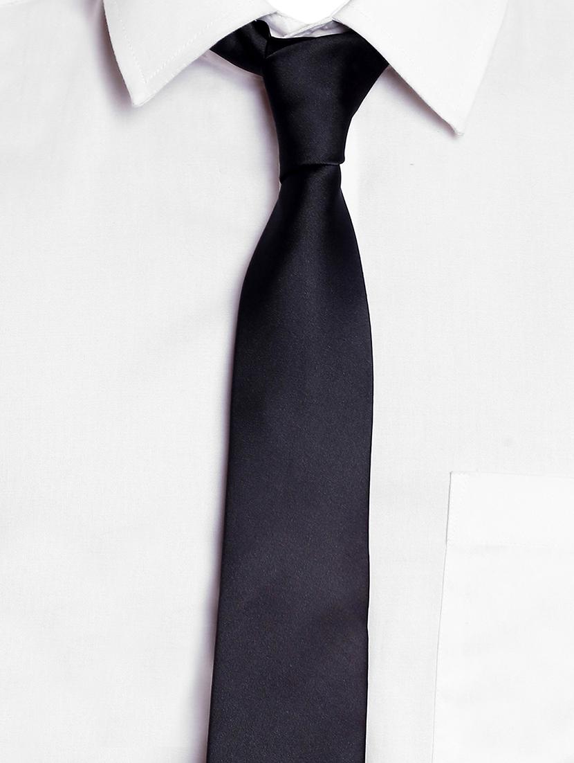 black satin tie - 14867379 - Zoom Image - 5