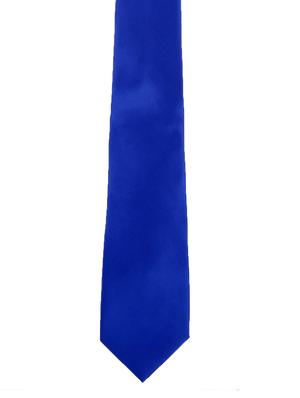 blue satin tie - 14867385 - Standard Image - 2