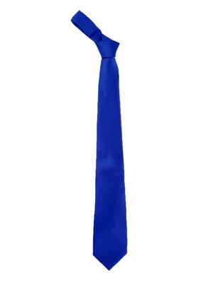 blue satin tie - 14867385 - Standard Image - 3