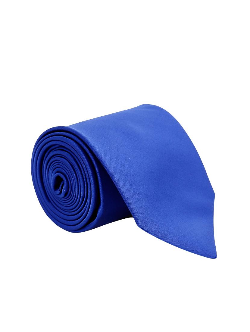 blue satin tie - 14867385 - Zoom Image - 1