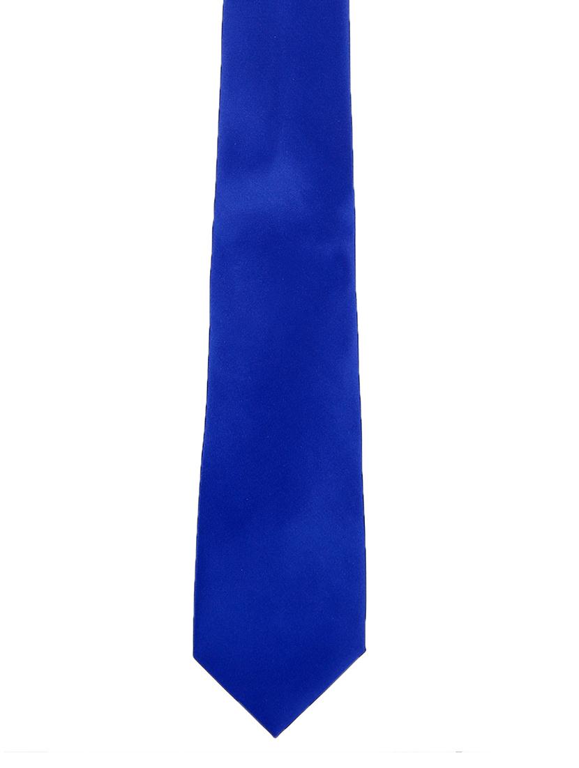 blue satin tie - 14867385 - Zoom Image - 2
