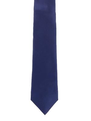 navy blue satin tie - 14867386 - Standard Image - 2