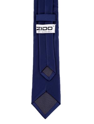 navy blue satin tie - 14867386 - Standard Image - 4