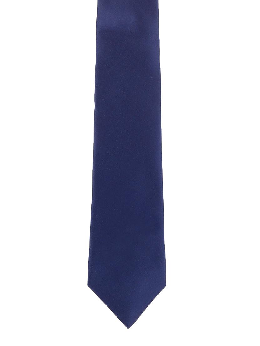 navy blue satin tie - 14867386 - Zoom Image - 2