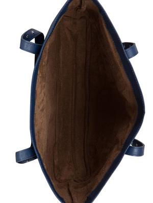 blue leatherette combo tote - 14869426 - Standard Image - 3