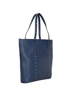 blue leatherette combo tote - 14869426 - Standard Image - 4