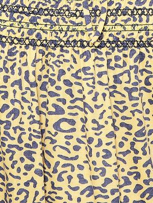 yellow hosiery nightwear gown - 14870713 - Standard Image - 4