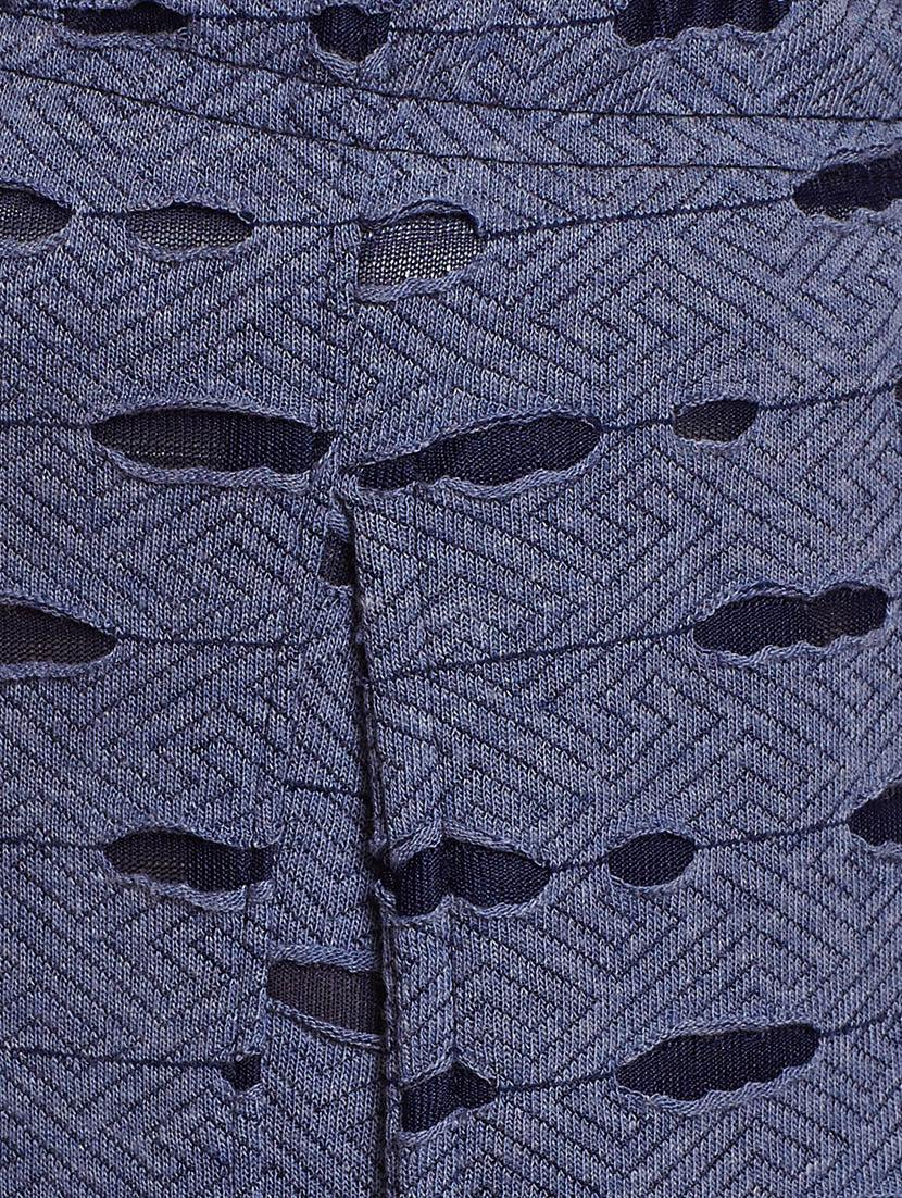 navy blue cotton short - 14870803 - Zoom Image - 4