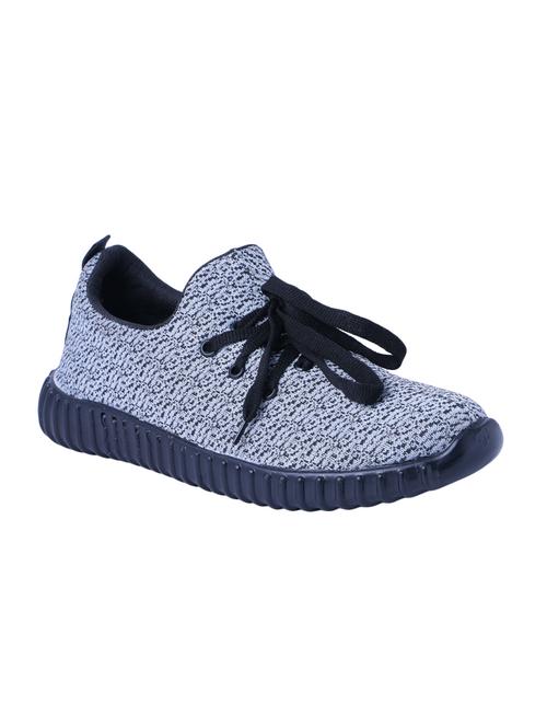 grey Fabric lace up sport shoe - 14872874 - Very Small Image - 1