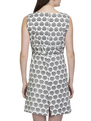 black printed sheath dress - 14873206 - Standard Image - 3