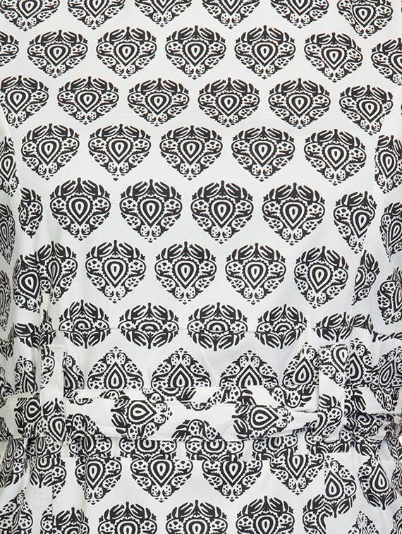 black printed sheath dress - 14873206 - Zoom Image - 4
