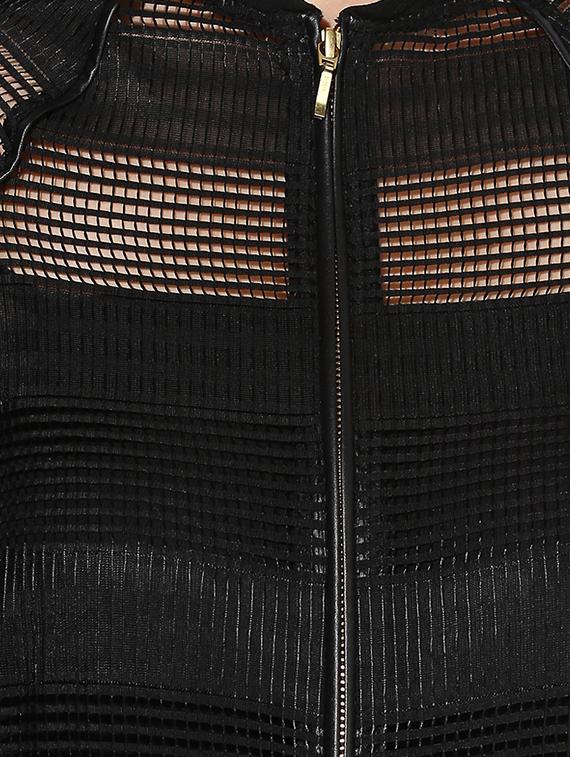 black solid summer jacket - 14875882 - Zoom Image - 4
