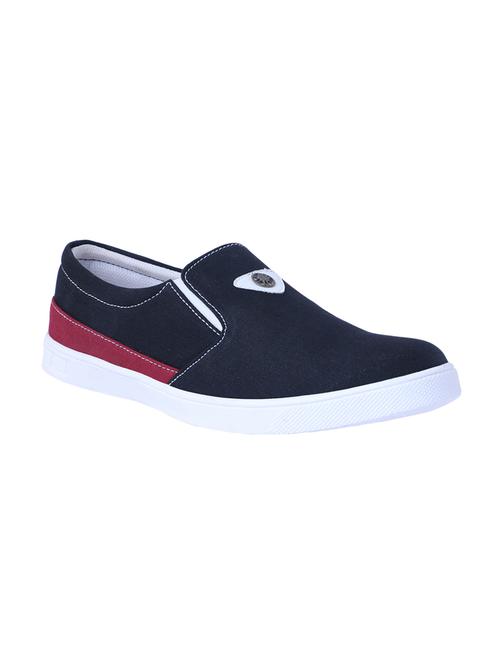 black Canvas casual slipon - 14875962 - Standard Image - 1