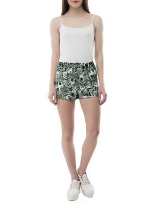 tropical drawstring waist shorts - 14876624 - Standard Image - 4
