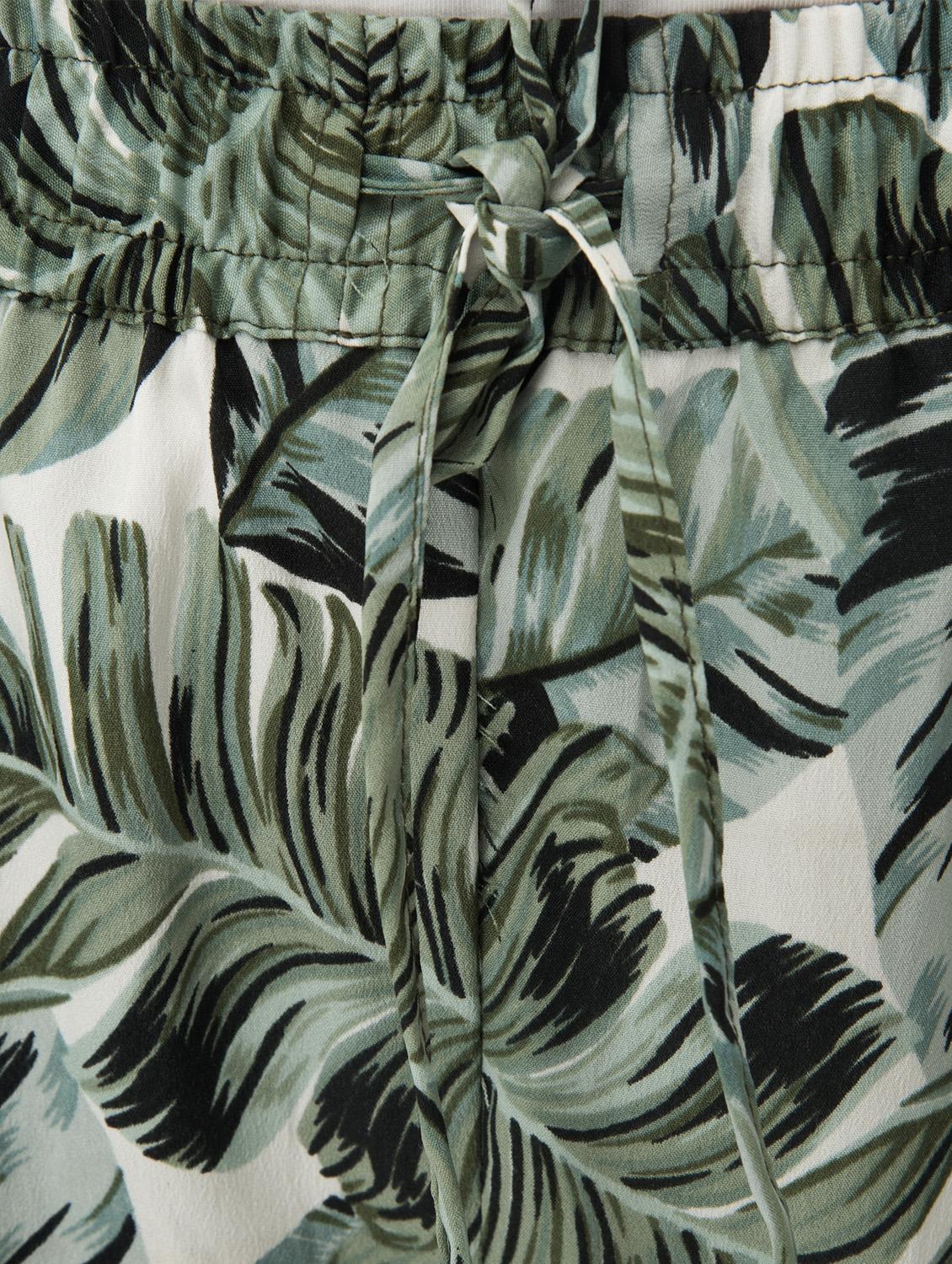 tropical drawstring waist shorts - 14876624 - Zoom Image - 5