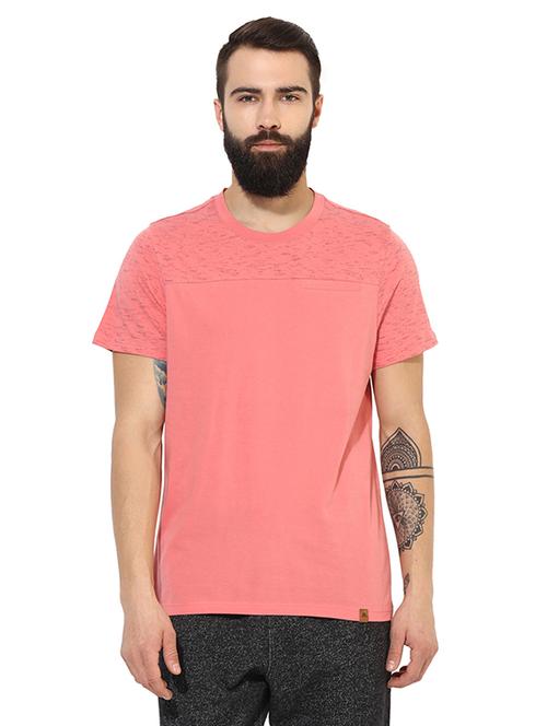pink cotton t-shirt - 14880169 - Standard Image - 1