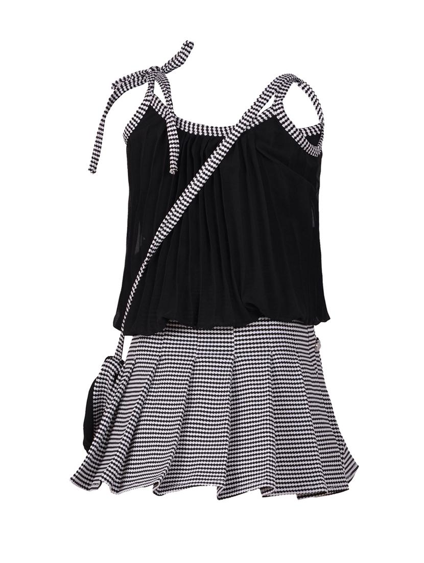 black viscose skirt top - 14880664 - Zoom Image - 4