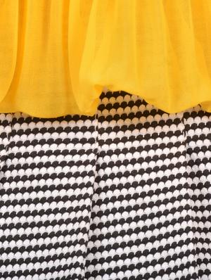 yellow viscose skirt top - 14880667 - Standard Image - 5