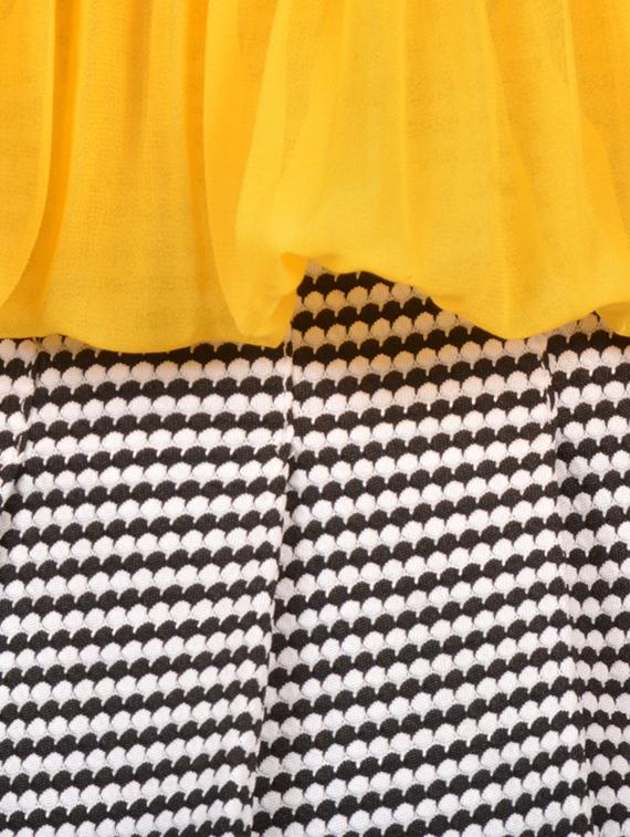 yellow viscose skirt top - 14880667 - Zoom Image - 5