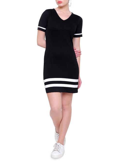 varsity striped sheath dress - 14880842 - Standard Image - 1