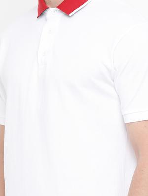 white cotton t-shirt - 14882336 - Standard Image - 4