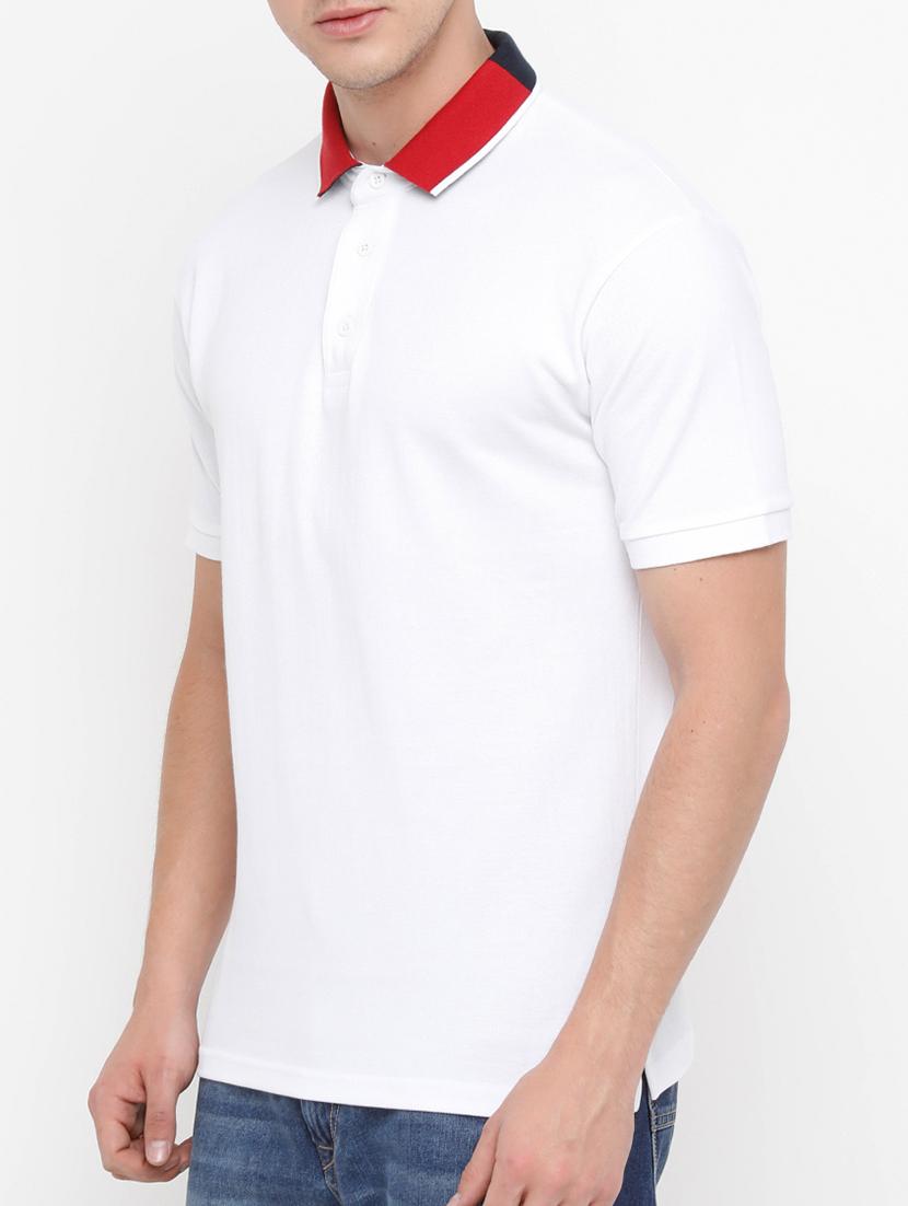 white cotton t-shirt - 14882336 - Zoom Image - 2