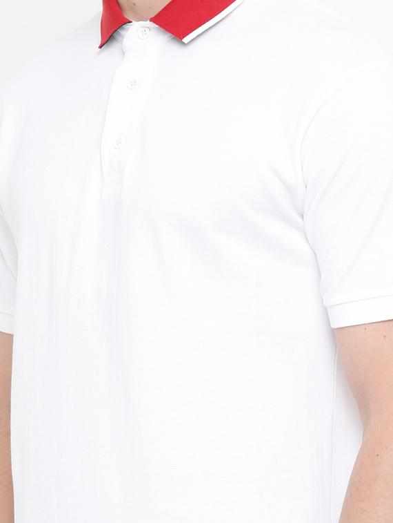 white cotton t-shirt - 14882336 - Zoom Image - 4