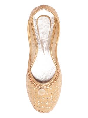 beige slip on jutis - 14882785 - Standard Image - 3