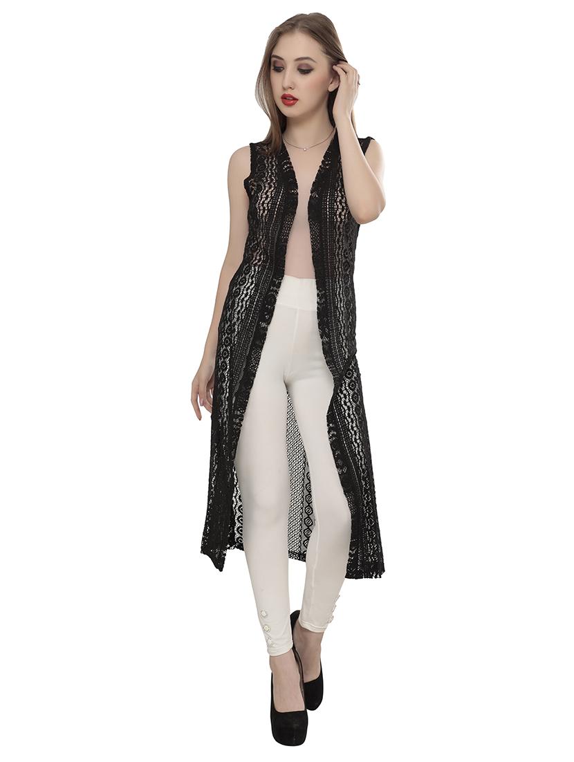 black crocheted shrug - 14882833 - Zoom Image - 1