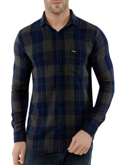 multi cotton casual shirt - 14883201 - Standard Image - 1
