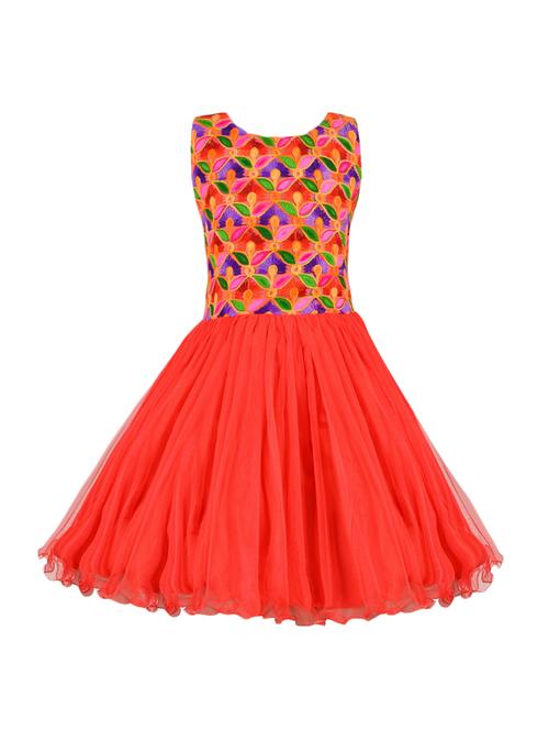 red net frock - 14884685 - Standard Image - 1