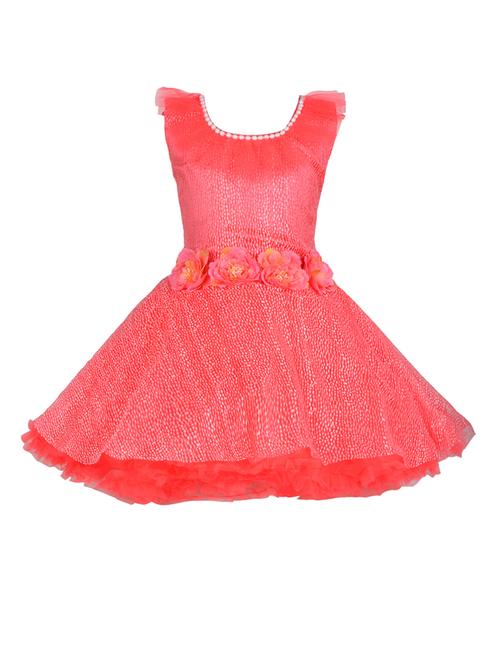 pink net frock - 14884687 - Very Small Image - 1