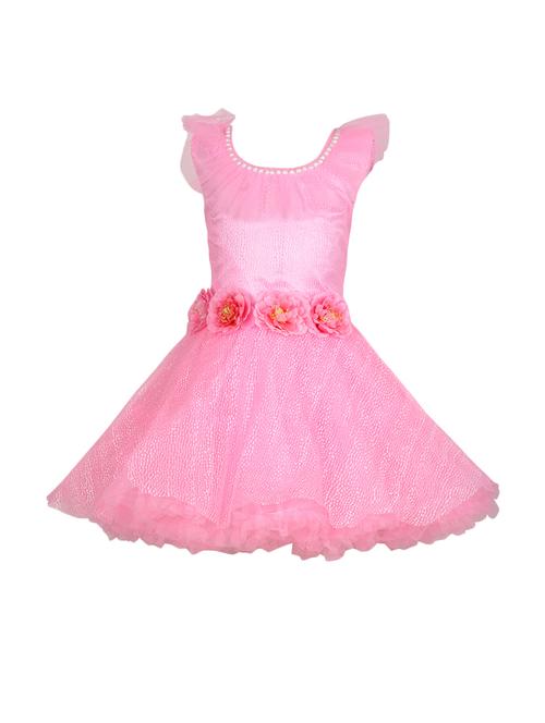 pink net frock - 14884688 - Very Small Image - 1