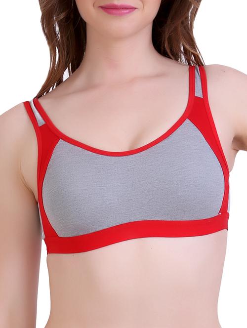 color block sports bra - 14884990 - Standard Image - 1