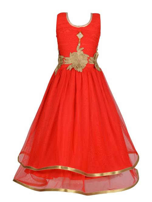 red net party gown - 14885030 - Standard Image - 1