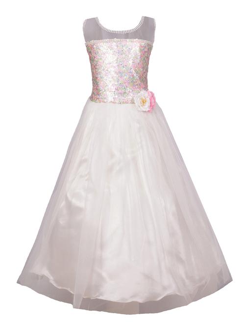 white net party gown - 14885041 - Standard Image - 1