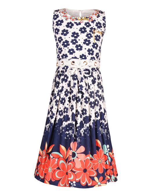 blue nylon party gown - 14885046 - Very Small Image - 1