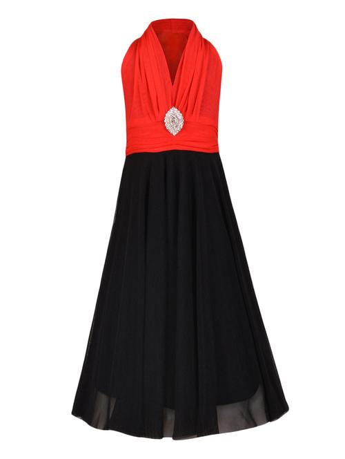 red net party gown - 14885070 - Standard Image - 1
