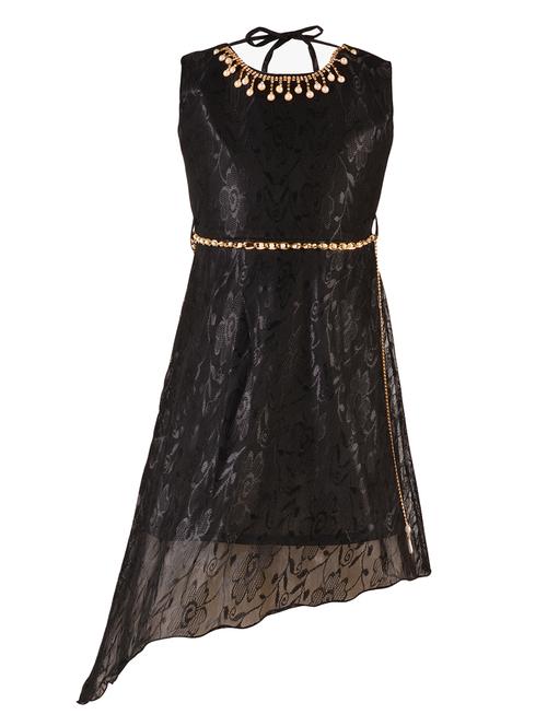 black net party gown - 14885081 - Very Small Image - 1