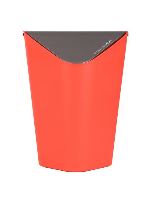 Corner Bin, 1, Red, 9 Litre - 14886077 - Very Small Image - 1