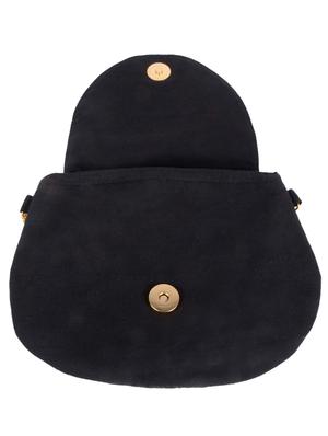 black canvas regular clutch - 14886301 - Standard Image - 4