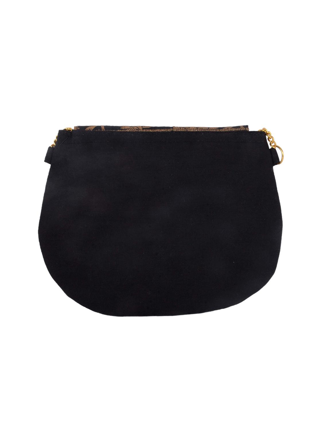 black canvas regular clutch - 14886301 - Zoom Image - 2