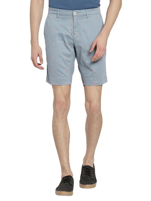 light blue cotton shorts - 14887153 - Very Small Image - 1