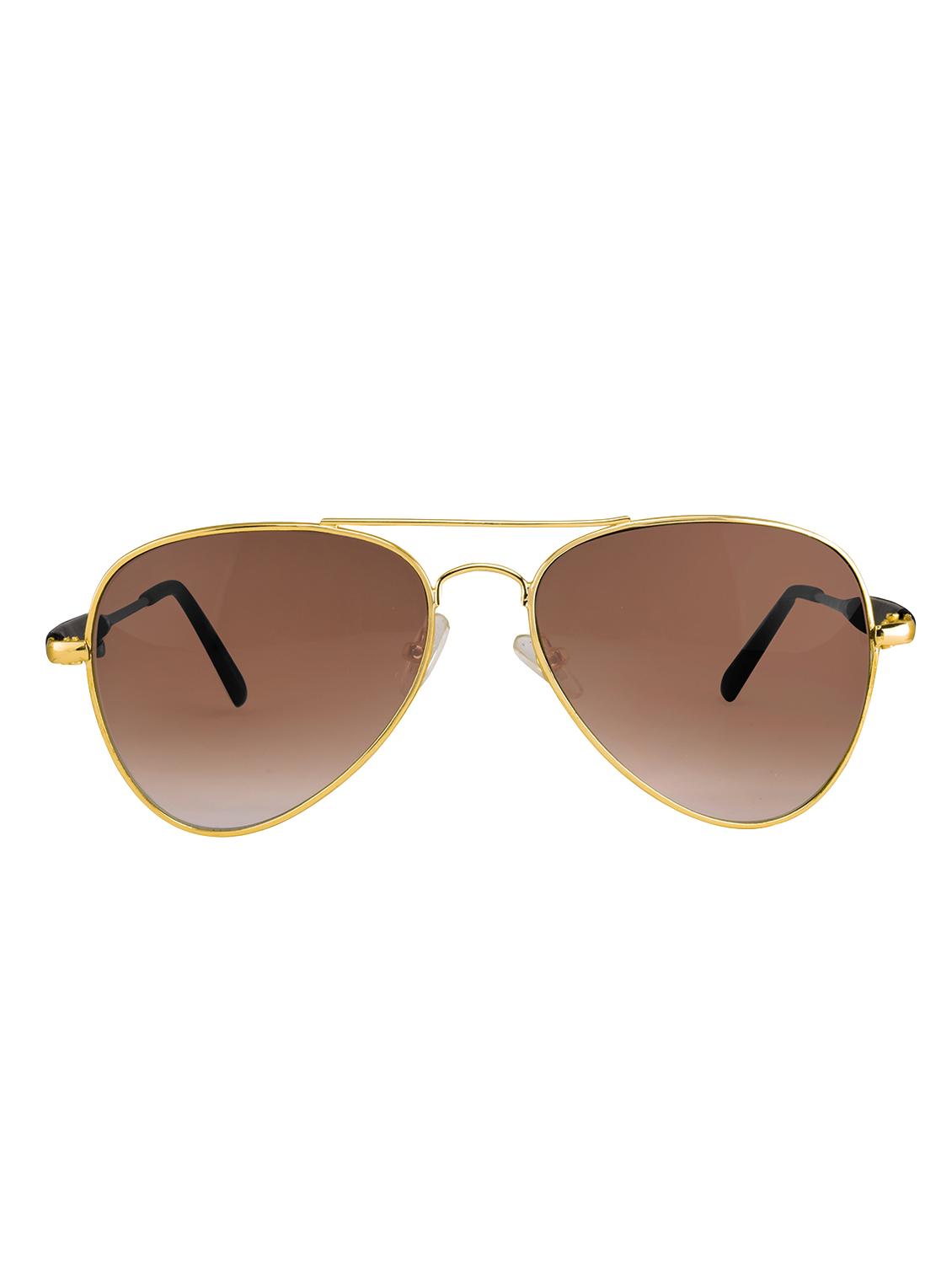 Amour Propre Brown New Era Aviator Sunglass For Unisex - 14887415 - Zoom Image - 1