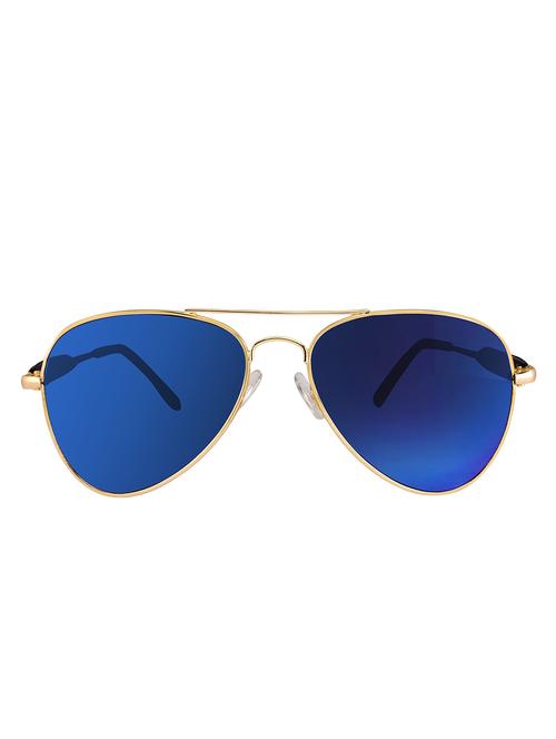 Amour Propre Blue New Era Aviator Sunglass For Unisex - 14887417 - Standard Image - 1