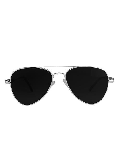 Amour Propre Black New Era Aviator Sunglass For Unisex - 14887418 - Standard Image - 1