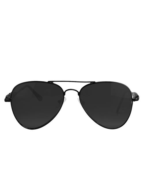 Amour Propre Black New Era Aviator Sunglass For Unisex - 14887420 - Standard Image - 1