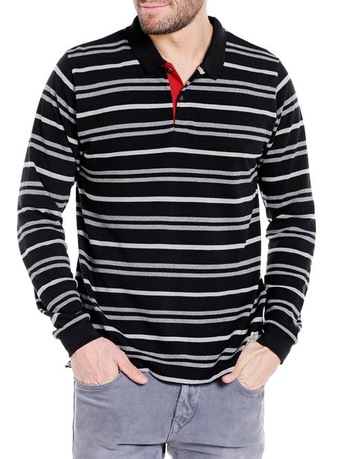 black cotton t-shirt - 14887443 - Very Small Image - 1