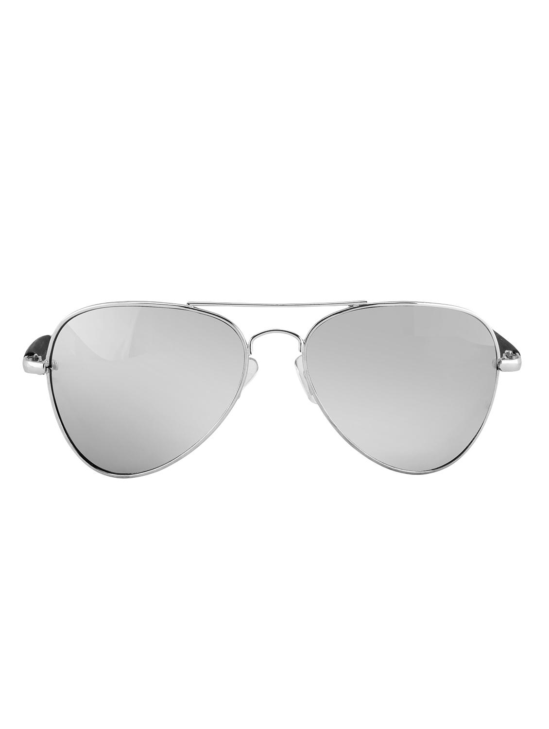 Amour Propre White New Era Aviator Sunglass For Unisex - 14887446 - Zoom Image - 1