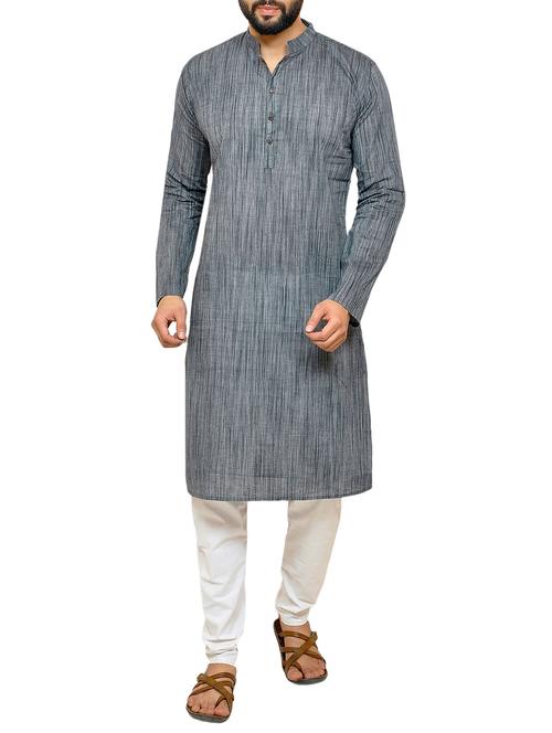 multi colored cotton long kurta - 14887944 - Standard Image - 1
